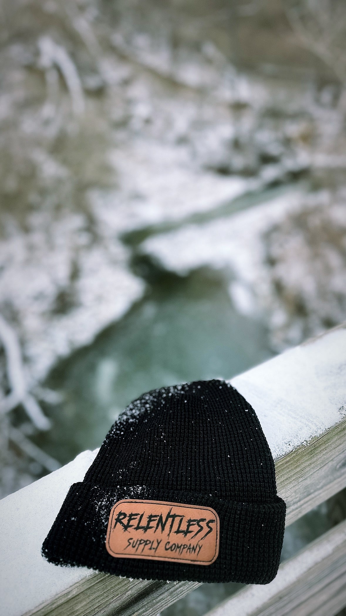 Black Brushed Noggin Warmer