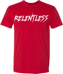 Mens Brushed T-Shirt in Red