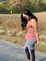 Load image into Gallery viewer, Womens Cursive Tank in Mauve
