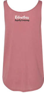 Load image into Gallery viewer, Womens Cursive Tank in Mauve
