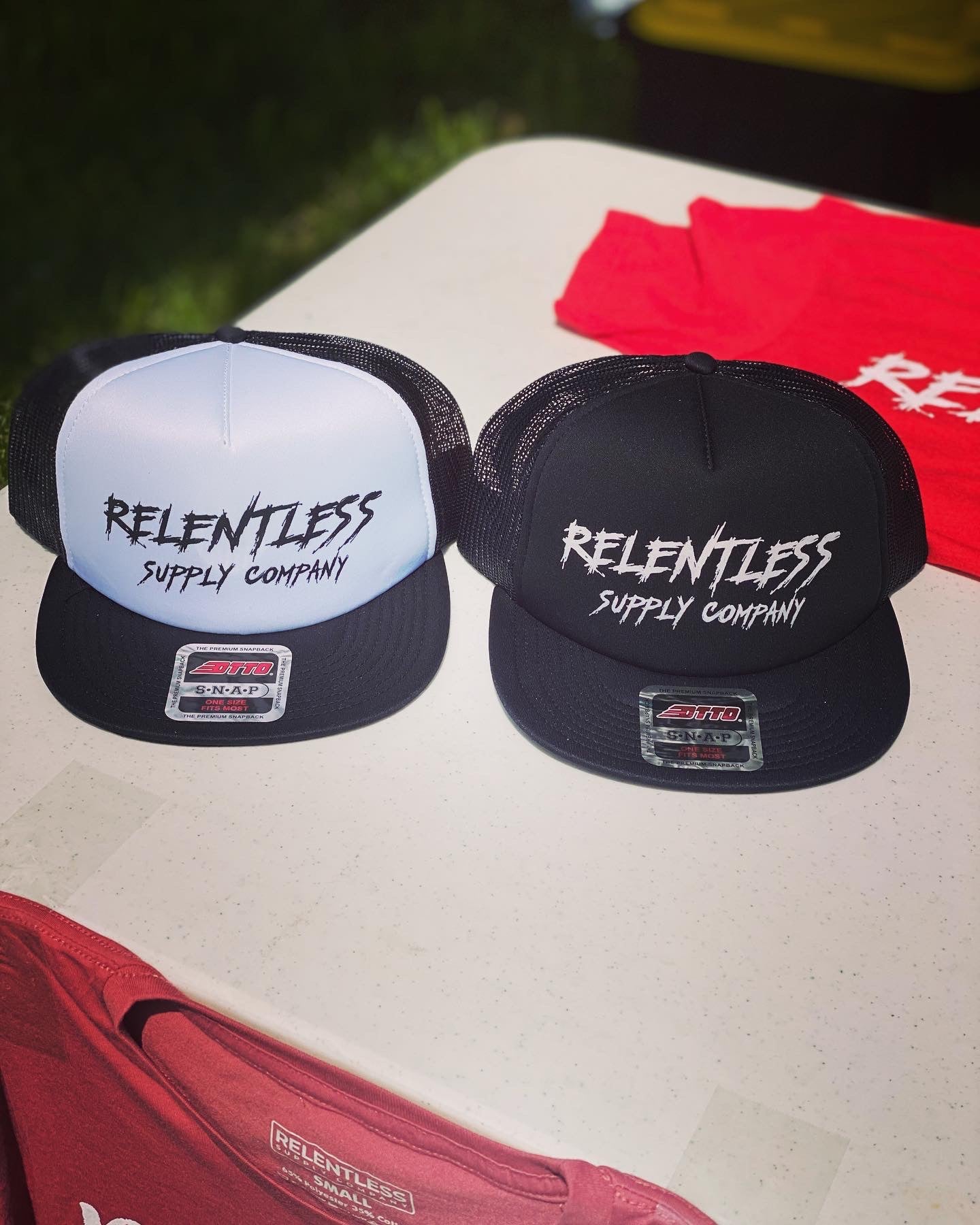 Flat Bill Trucker SnapBack