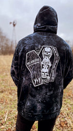 Load image into Gallery viewer, 3 Wise Skulls Tie Dye Hoodies
