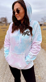 Load image into Gallery viewer, 3 Wise Skulls Tie Dye Hoodies
